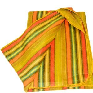 Handmade Alpaca blanket - Amy's Orange
